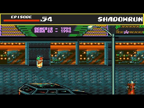 Aperçu du jeu Shadowrun sur Mega CD