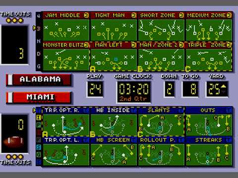 Image du jeu Bill Walsh College Football sur SEGA Mega-CD