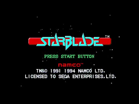 Aperçu du jeu Starblade sur Mega CD