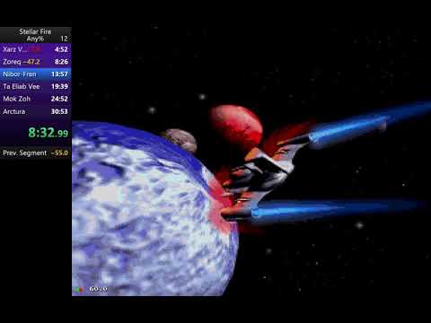 Scène de jeu de Stellar-Fire sur Mega CD