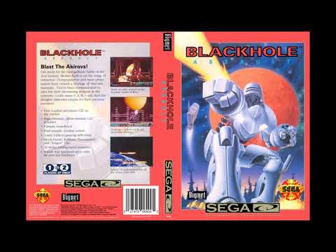 Screen de Black Hole Assault sur Mega CD