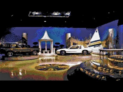 Scène de jeu de Wheel of Fortune sur Mega CD