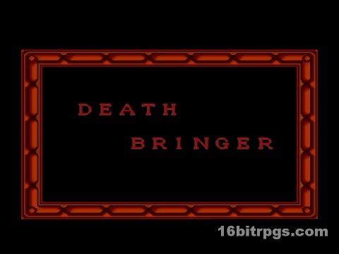 Screen de Death Bringer: The Knight of Darkness sur Mega CD