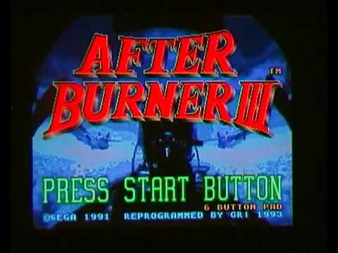 After Burner III sur SEGA Mega-CD