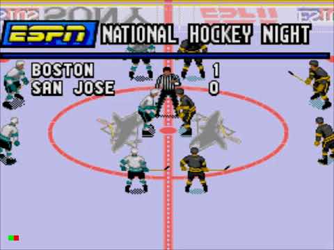 ESPN National Hockey Night sur SEGA Mega-CD