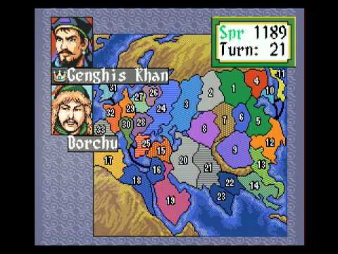 Image du jeu Genghis Khan II: Clan of the Gray Wolf sur SEGA Mega-CD