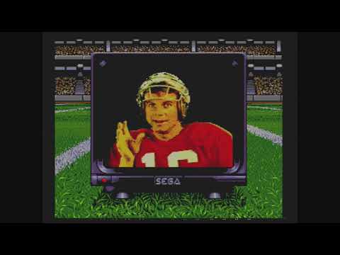 Screen de Joe Montana Football sur Mega CD