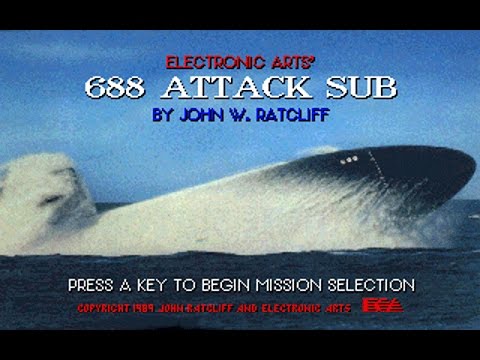 Screen de 688 Attack Sub sur Megadrive