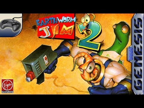 Screen de Earthworm Jim 2 sur Megadrive