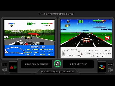 Screen de F1 World Championship Edition sur Megadrive