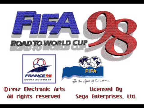 FIFA 98: Road to World Cup sur Megadrive PAL