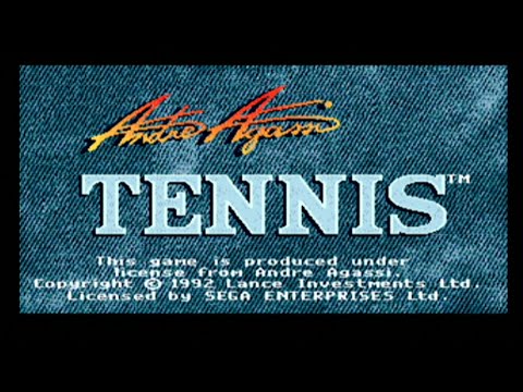 Photo de Andre Agassi Tennis sur Megadrive