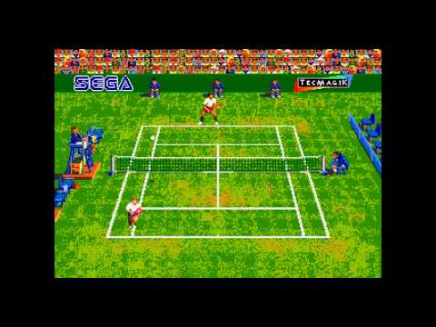 Image du jeu Andre Agassi Tennis sur Megadrive PAL