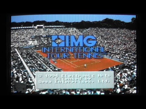 Screen de IMG International Tour Tennis sur Megadrive