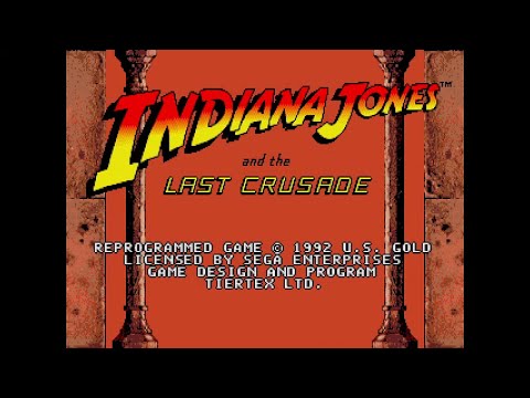 Indiana Jones and the Last Crusade sur Megadrive PAL