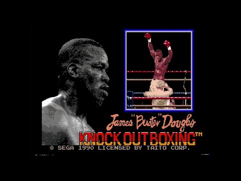 James Buster Douglas Knockout Boxing sur Megadrive PAL
