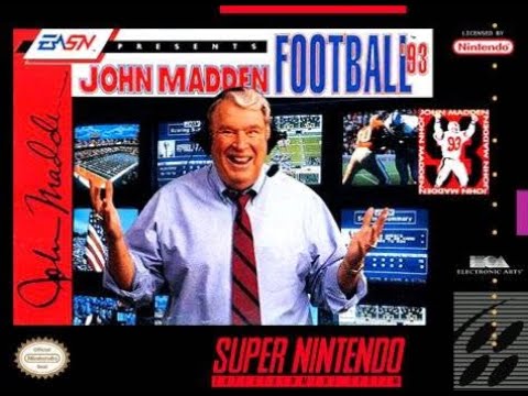 John Madden Football 93 sur Megadrive PAL