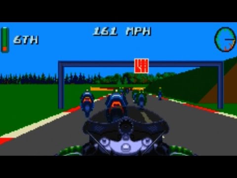 Screen de Kawasaki Superbikes sur Megadrive