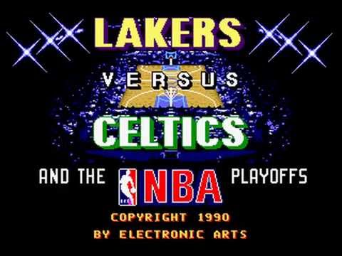 Lakers versus Celtics and the NBA Playoffs sur Megadrive PAL