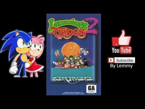 Mega Drive Longplay [103] Lemmings 2: The Tribes (Part 1 of 2