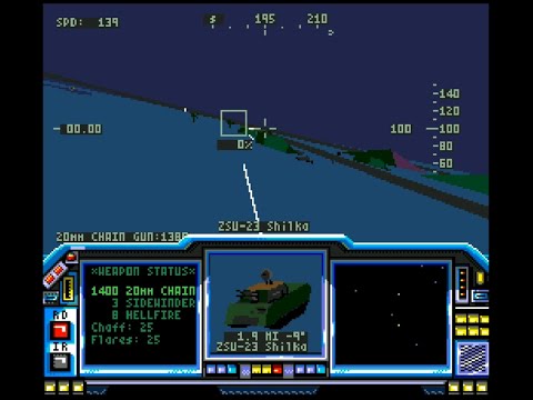 Image du jeu LHX Attack Chopper sur Megadrive PAL