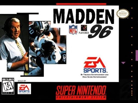 Madden NFL 96 sur Megadrive PAL