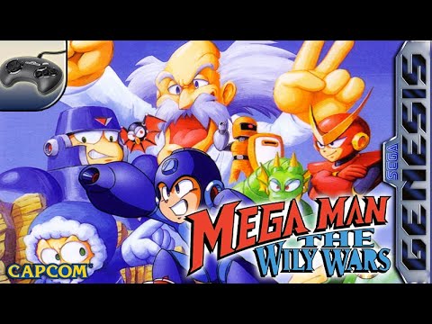Screen de Mega Man : The Wily Wars sur Megadrive