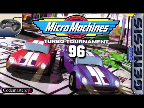 Screen de Micro Machines : Turbo Tournament 96 sur Megadrive