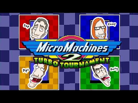 Screen de Micro Machines 2 : Turbo Tournament 4 Player sur Megadrive
