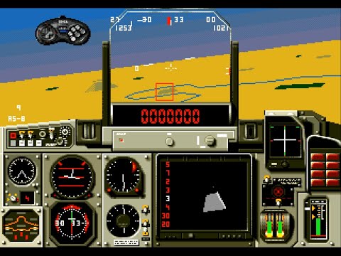 Screen de MiG29 Fighter Pilot sur Megadrive