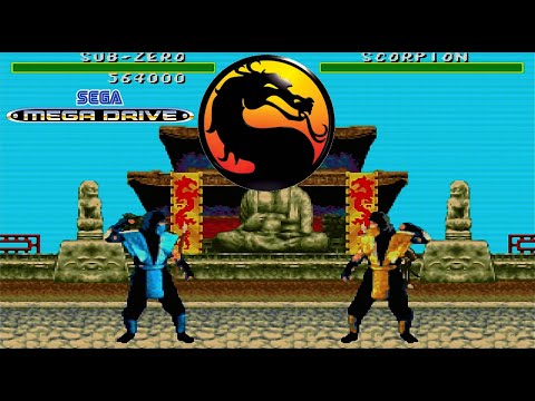 Mortal Kombat sur Megadrive PAL