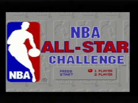 Screen de NBA All Star Challenge sur Megadrive