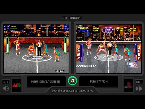 Screen de NBA HangTime sur Megadrive