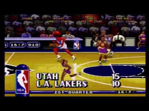NBA HangTime sur Megadrive PAL