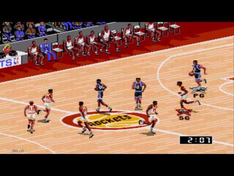 Screen de NBA Live 95 sur Megadrive