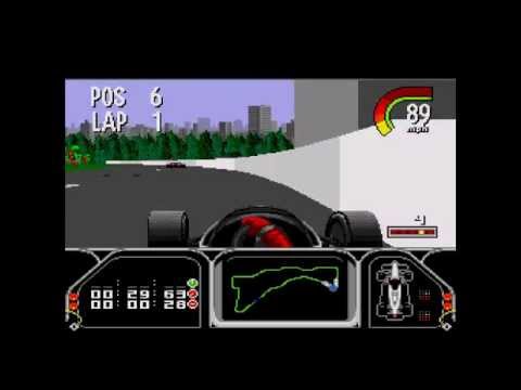 Image du jeu Newman Haas IndyCar Featuring Nigel Mansell sur Megadrive PAL