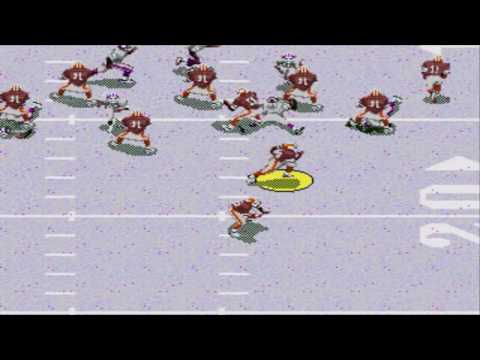 Screen de NFL Sports Talk Football 93 Starring Joe Montana sur Megadrive
