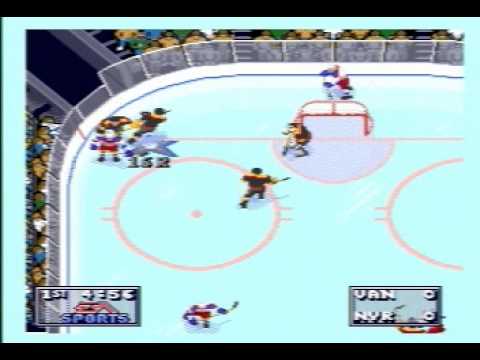 Screen de NHL 95 sur Megadrive