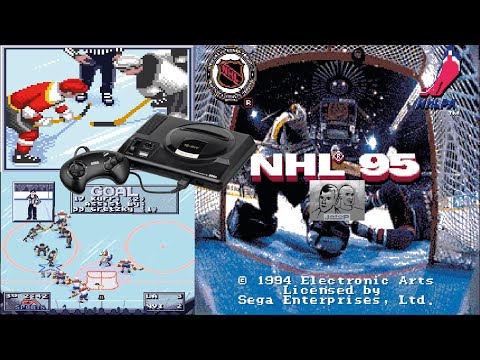 NHL 95 sur Megadrive PAL