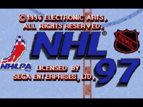NHL 97 sur Megadrive PAL