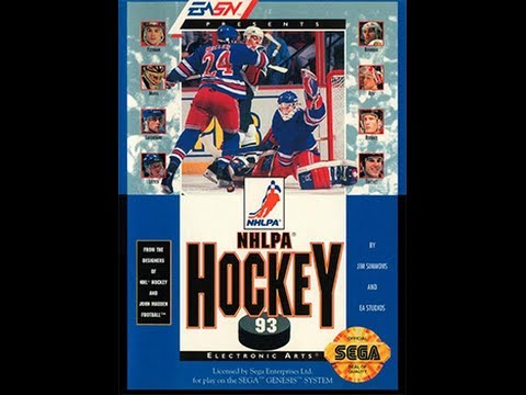 Screen de NHLPA Hockey 93 sur Megadrive