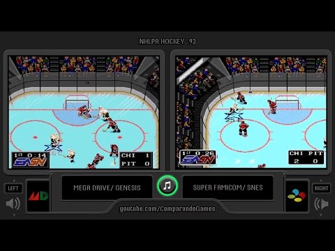 NHLPA Hockey 93 sur Megadrive PAL