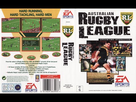 Image du jeu Australian Rugby League sur Megadrive PAL