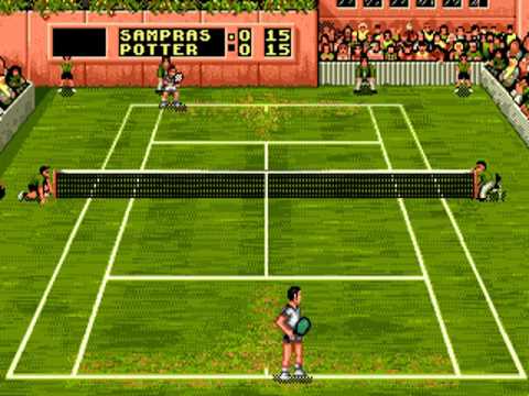 Image du jeu Pete Sampras Tennis J-Cart  sur Megadrive PAL