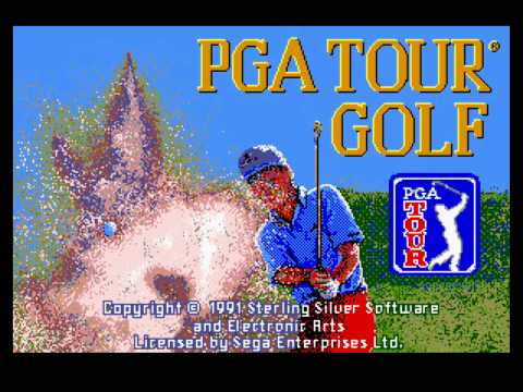 PGA Tour Golf 1 sur Megadrive PAL