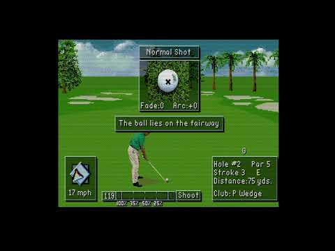 Screen de PGA Tour Golf III sur Megadrive