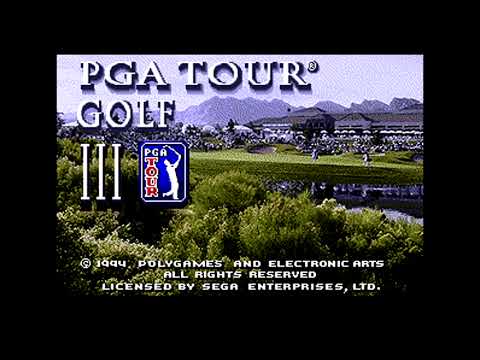 PGA Tour Golf III sur Megadrive PAL