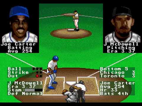R.B.I. Baseball 94 sur Megadrive PAL