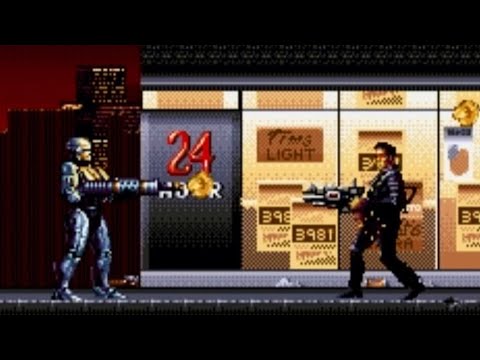 Screen de RoboCop VS The Terminator sur Megadrive