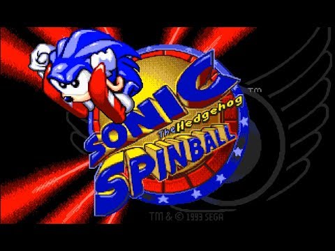 Sonic Spinball sur Megadrive PAL